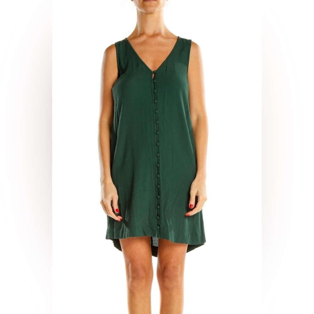 Madewell Heather Button-Front Dress - Size XS